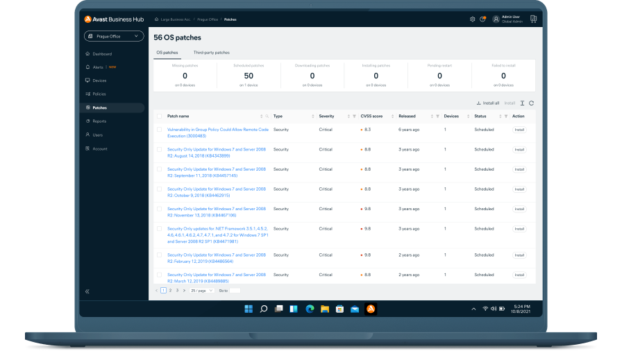 Patch manage