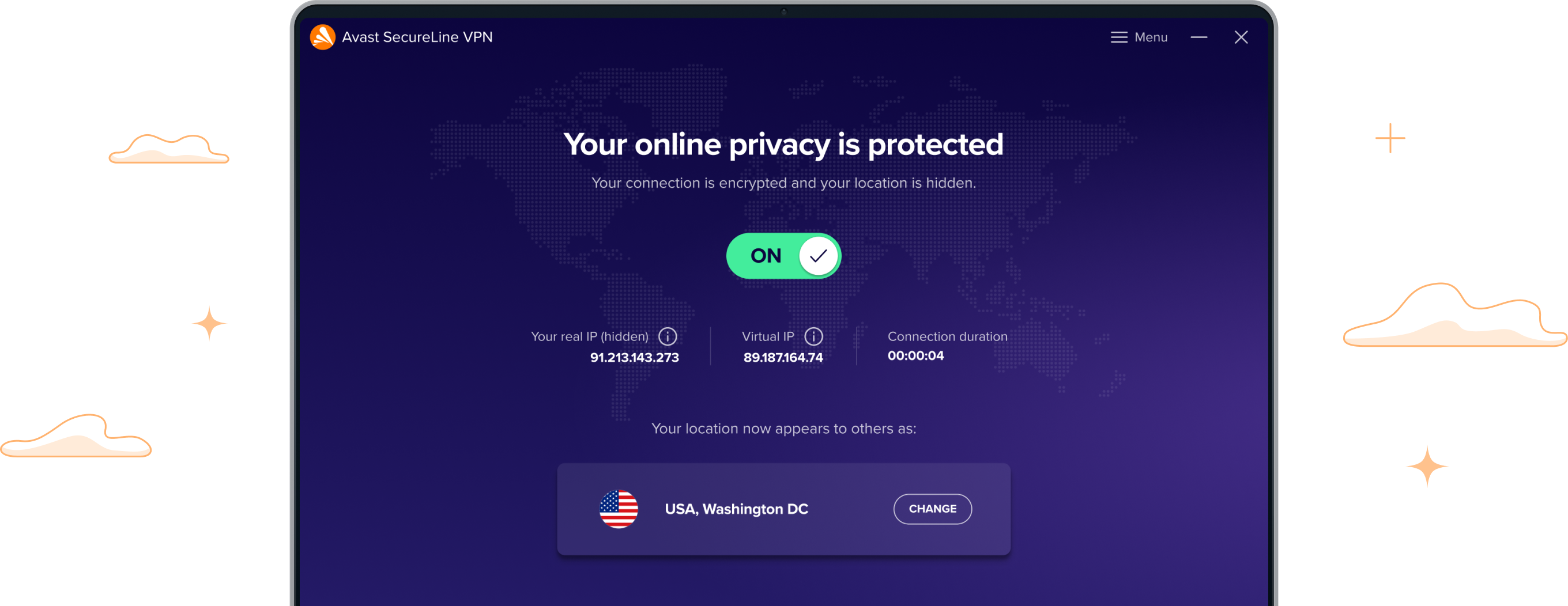 Ілюстрація VPN для Windows 10